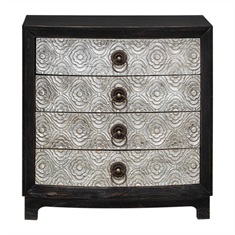 Ramila Hand Carved Accent Chest