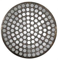 Ramses Rustic Metal Mirror