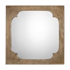 Rania Golden Champagne Mirror