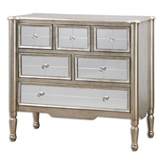 Rayvon Mirrored Accent Chest