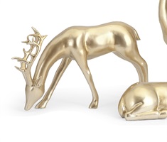 Reindeer- Gold -Left