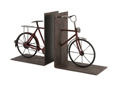 Renee Bicycle Book Ends
