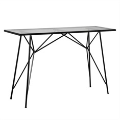 Reznor Patina Steel Console Table