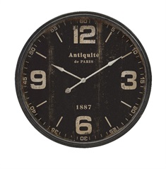 Robertson Black Wall Clock