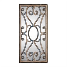 Rosalind Carved Wooden Frame Mirror