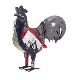 Ryan the Rooster - Reclaimed Metal
