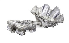 Sanibel Silver Shell Bowls - Set of 2