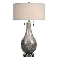 Saracena Mercury Glass Lamp
