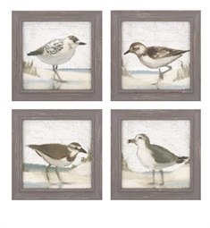 Sea Bird Wall Décor - Ast 4