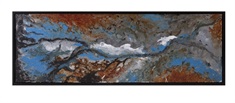 Serena Framed Oil Painting on Metal