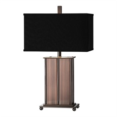 Seyburn Antiqued Copper Lamp