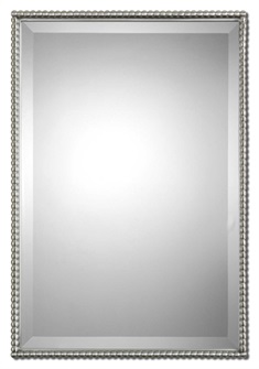 Sherise Brushed Nickel Mirror