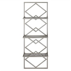 Silvia Silver Wall Shelf