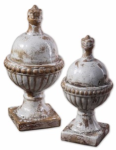 Sini Ceramic Finials, Set/2