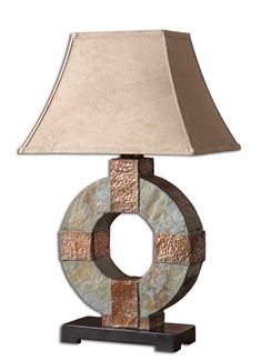 Slate Table Lamp