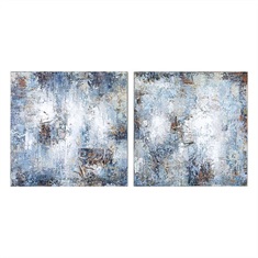 Stormy Day Modern Art S/2