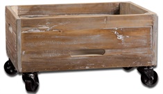 Stratford Reclaimed Wood Rolling Box
