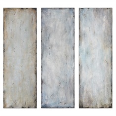 Textured Trio Abstract Art, S/3