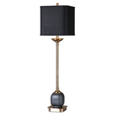 Thurston Brushed Brass Buffet Lamp