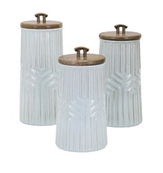 Tia Canisters - Set of 3