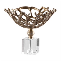 Tiana Metallic Gold Bowl