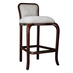 Tilley Mahogany Bar Stool