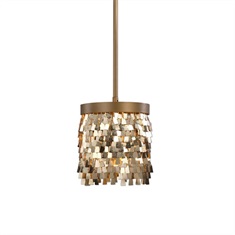 Tillie 1 Light Gold Mini Pendant
