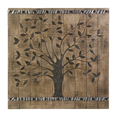 Tree of Life Wood Wall Panel