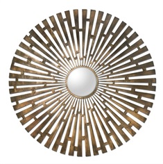 Tremeca Brass Starburst Mirror