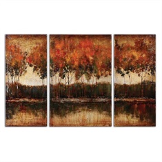 Trilakes Canvas Art Set/3