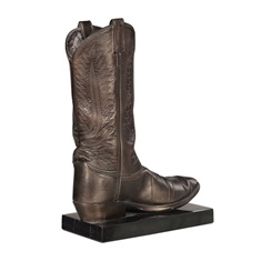 Uttermost Boot Antique Bronze Sculpture