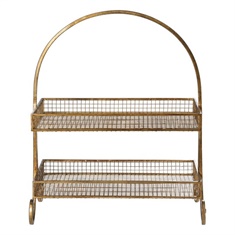 Uttermost Callen Wire Shelved Fruit Basket