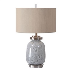 Uttermost Eleanore Blue Gray Table Lamp