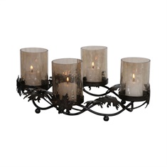 Uttermost Elora Cast Leaves Candelabra