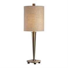 Uttermost Ennell Antiqued Brass Lamp