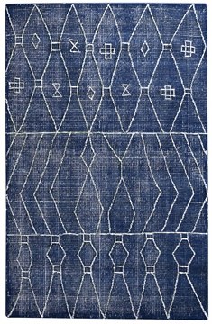 Uttermost Fressia Blue 5 X 8 Rug