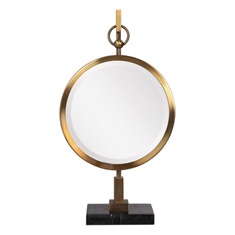 Uttermost Nori Bronze Tabletop Mirror