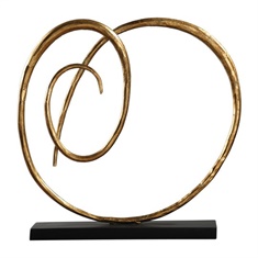 Uttermost Oma Twisted Gold Sculpture