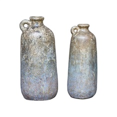 Uttermost Ragini Terracotta Bottles, S/2