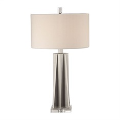 Uttermost Trinculo Brushed Nickel Lamp