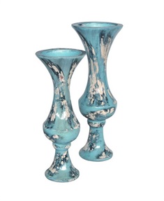 Venetian Table Vases S/2
