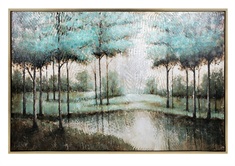 Verdigis Wonder Framed Oil Painting