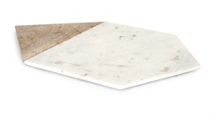 Verena Large Marble and Wood Cheese Board