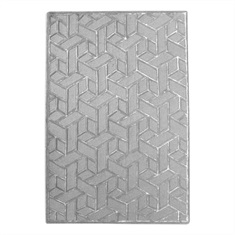 Vigo Silver Hand Tufted Rug Swatch