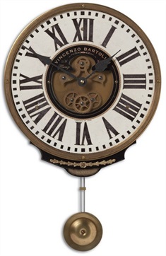 Vincenzo Bartolini Cream Wall Clock