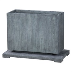 Vito Slate Blue Planter