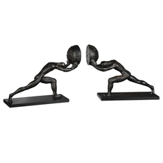 Weight Of The World Figurine Bookends