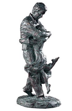 Welcome Home Oil Rubbed Bronze Figurine