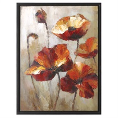 Uttermost Window View Floral Art