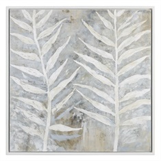 Winter White Floral Art